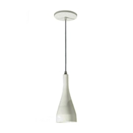 Pendente Garrafa Alumínio Branco Skylux Pendente Garrafa Alumínio Branco Skylux