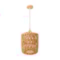 Pendente Gili Sisal Bege 17cm 1 Lâmpada E27 GMH