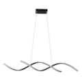 Pendente Led 35W 4000K 2450Lm Preto 110Cm Bivolt Nitrolux