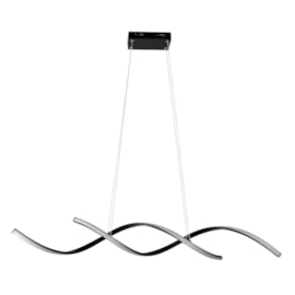 Pendente LED  35W 4000K Branco Neutro 2450Lm Preto 110Cm Bivoltolt LP-201P Nitrolux