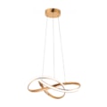 Pendente Led 50cm Dourado 40W 3000K ou 4000K ou 6500K 2800Lm Bivolt Lp-02D Nitrolux