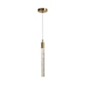 Pendente LED 5W 3000K  Dourado Zaira Taschibra