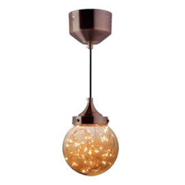 Pendente LED Ara 5W Luz Âmbar Bivolt Taschibra Pendente LED Ara 5W Luz Âmbar Bivolt Taschibra
