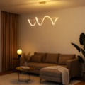 Pendente Led Catania 62w 3000k Branco Quente 4960lm Dourado Eletrorastro