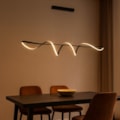 Pendente Led Chloe 40W 3000K 2660Lm Preto Bivolt Eletrorastro