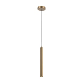 Pendente Led Cirra 3W 3000K 240Lm Dourado 30cm Bivolt Astraled
