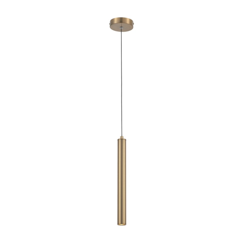 Pendente Led Cirra 3W 3000K 240Lm Dourado 30cm Bivolt Astraled