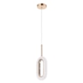 Pendente Led Doha 6W 585Lm Dourado Bivolt Eletrorastro