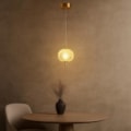 Pendente Led Hera 5,5W 495Lm Dourado Bivolt Eletrorastro