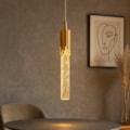 Pendente Led Loggy 5W 300Lm Dourado Bivolt Eletrorastro