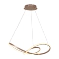 Pendente Led Lp-032N 42W 3000K 2940Lm Niquel 57Cm Bivolt Nitrolux