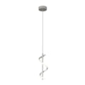Pendente Led Lp-601N 10W 3000K ou 4000K ou 6000K 700Lm Prata Bivolt Nitrolux