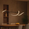 Pendente Led Madeleine 30W 4000K 1800LM Preto Bivolt Eletrorastro