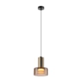 Pendente Led Onyx 4,8W 3000K 410Lm Ambar 13Cm Bivolt Nitrolux