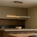 Pendente Led Quebec 30W 3000K 1800LM Preto Natural Bivolt Eletrorastro