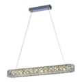 Pendente Led Tokyo Strip 18W 4000K Branco Neutro 1100 Lumens Retangular 62 cm  Bivolt Bronzearte