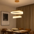 Pendente Led Unik 60W 3600Lm Dourado Bivolt Eletrorastro
