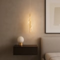 Pendente LED Venezza 7W 3000K 300Lm Dourado Bivoltolt  Eletrorastro