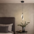 Pendente LED Venezza 7W 3000K  300Lm Preto Bivolt Eletrorastro
