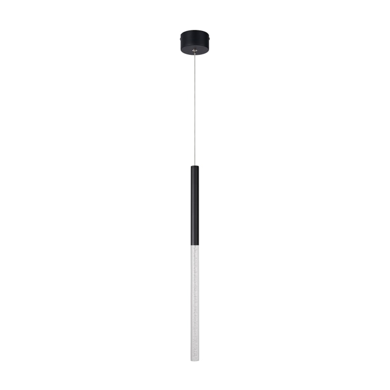 Pendente Led Wizard-001P 10W 3000K 700Lm Natural Preto 60Cm Nitrolux