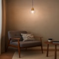 Pendente Molly Dourado Com Globo Transparente Para 1 Lâmpada E27 Eletrorastro