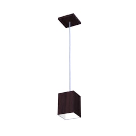 Pendente Quadratus Mini Imbuia Muller Pendente Quadratus Mini Imbuia Muller