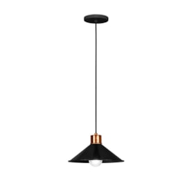 Pendente Queens Preto com Cobre Spotline Pendente Queens Preto com Cobre Spotline