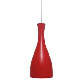 Pendente TD1003 Vermelho Fosco Taschibra Pendente TD1003 Vermelho Fosco Taschibra