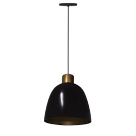 Pendente Tifany Preto Baxton Pendente Tifany Preto Baxton