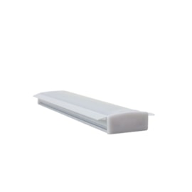 Perfil Embutir 2,0M Branco 1,7Cm X 0,7Cm Sem Fita Ledart