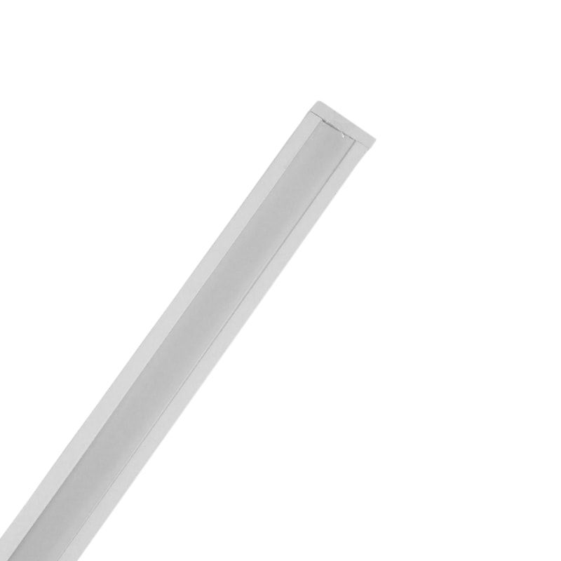 Perfil Embutir 2M Branco Zibo 28x11MM Para Gesso Usina