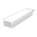 Perfil Embutir 3,0m Branco 15mm x 25mm Para gesso Sem Fita PFE-05 Eletrorastro