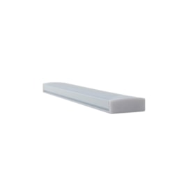 Perfil Sobrepor 1,0M Branco 1,7Cm X 0,7Cm Sem Fita Ledart