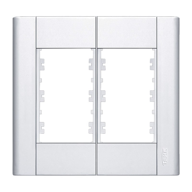 Placa 4x4 6 Módulos Branca Modulare Fame