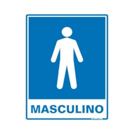 Placa Banheiro Masculino Sinalize Placa Banheiro Masculino Sinalize