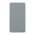 Placa Condulete Sleek 3/4 Cega Com Suporte Cinza Margirius
