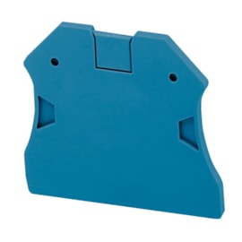Placa de Extremidade para Borne Neutro NSYTRAC22BL 2,5mm Azul Schneider Placa de Extremidade para Borne Neutro NSYTRAC22BL 2,5mm Azul Schneider