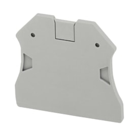 Placa de Extremidade para Borne SAK NSYTRAC22 2,5 - 10mm Cinza Schneider Placa de Extremidade para Borne SAK NSYTRAC22 2,5 - 10mm Cinza Schneider