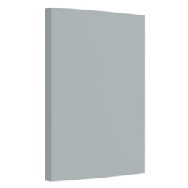 Placa Dubai 4X2 Cega Com Suporte Gris Matte Enerbras
