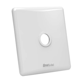 Placa Linha E SX Saída de Fio Branca Enerbras