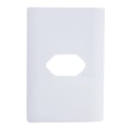 Placa Novara 4x2 1 Tomada Horizontal Com Suporte Branco Dicompel