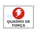 Placa "Quadro De Forca" 15X20Cm Sinalize