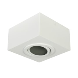 Plafon Box Quadrado 15cm PAR20 Branco Bonin Plafon Box Quadrado 15cm PAR20 Branco Bonin