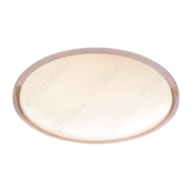 Plafon Led 36W 3000K ou 4000K ou 6000K 3600Lm Âmbar 40Cm Bivolt Sindora