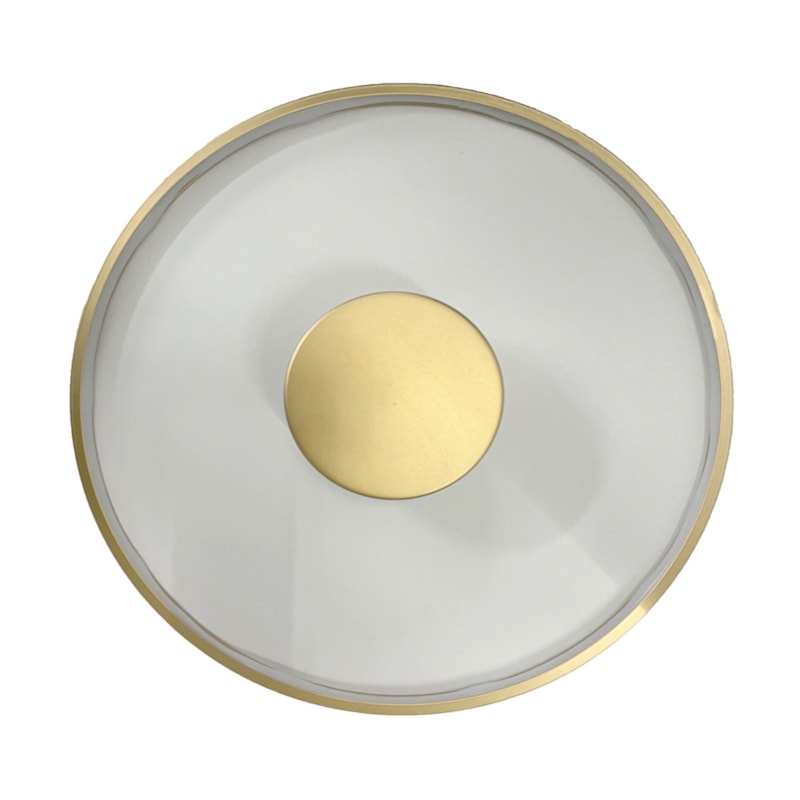 Plafon Led Atria 45W 3000K 2700Lm Dourado 65cm Bivolt GMH