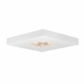 Plafon Led Bore Pro 36,6W 3000K 1950Lm + 4 Lâmpada Mr16 Branco 43Cm Usina