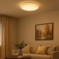 Plafon Led Denver 35W 3000K 1680LM Redondo Branco 40CM Bivolt Eletrorastro