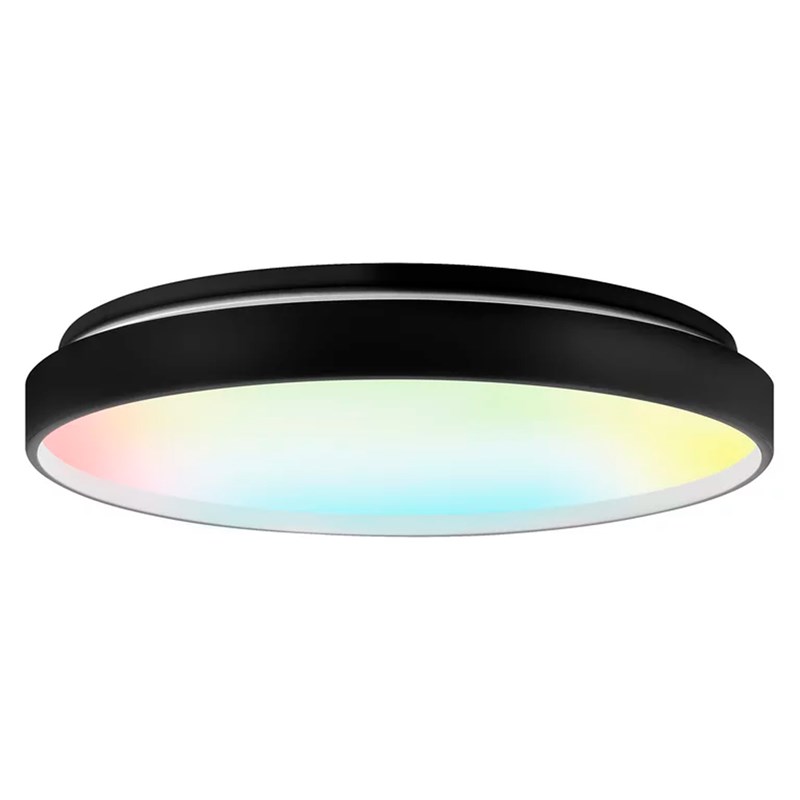 Plafon LED Design 32W RGB 2650 Lumens Smart Preto 48 cm Bivolt Ledvance