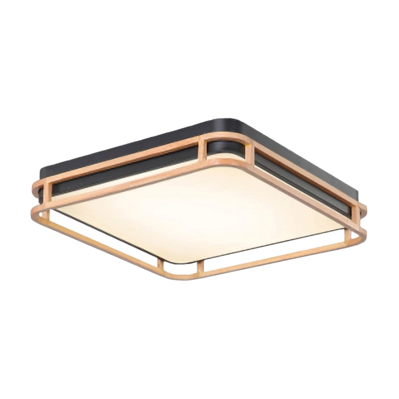 Plafon Led Ecocircle 52W 3000K Ou 4000K Ou 6500K 3500Lm Quadrado Luclair