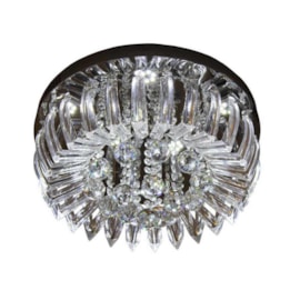 Plafon LED Greta Cristal Redondo Luz Branca Bivolt Startec Plafon LED Greta Cristal Redondo Luz Branca Bivolt Startec